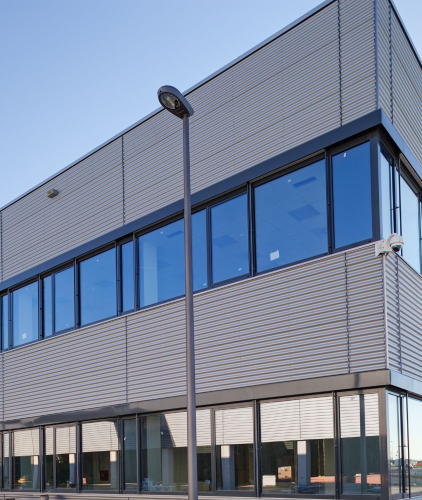 fachada de vidro em Natal