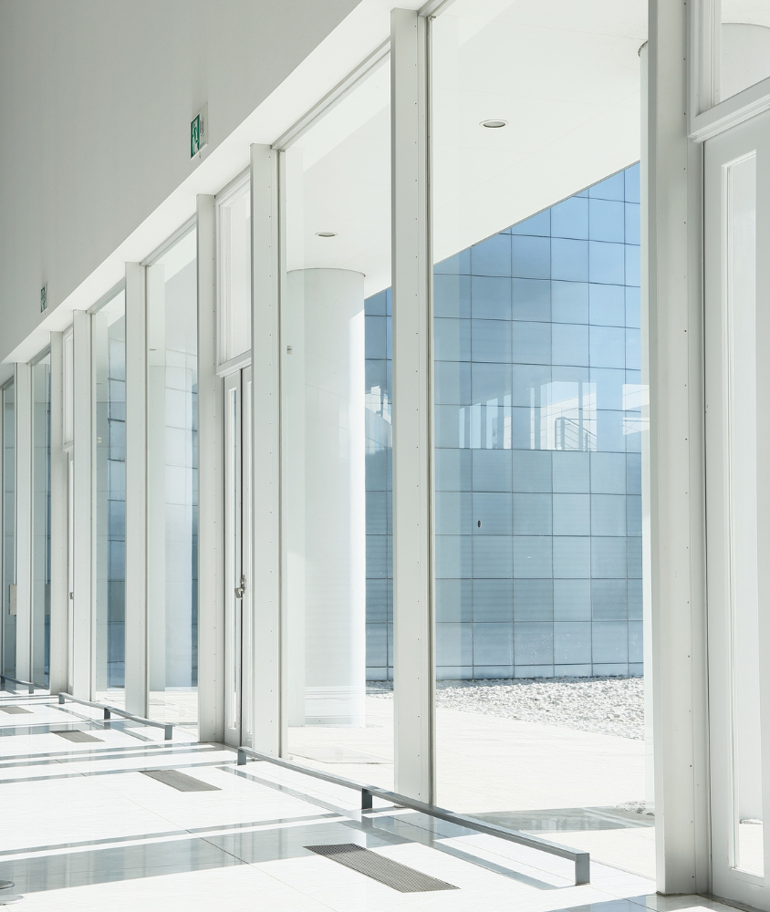 parede de vidro em Natal